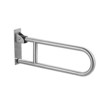 Stainless Steel U-Shaped Wall-Mounted Toilet Grab Bar for Safety