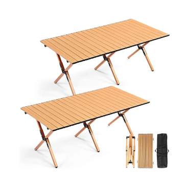 Chaises en bois de randonnée de camping en gros et chaises pliantes de jardin portables et tables en plein air