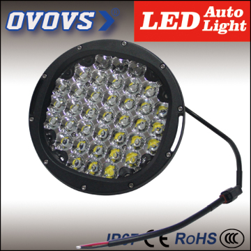 OVOVS black high bright best selling 9 inch 12v 185w car led headlight for truck offroad