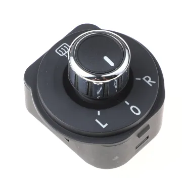 Rear Side Mirror Switch Adjust Knob for VW Volkswagen Polo 6R 2011-2016 6RD 959 565B