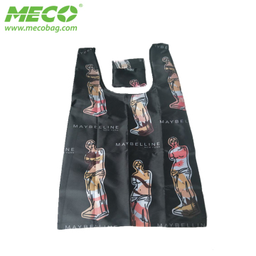 Foldable eco oxford reusable grocery bags