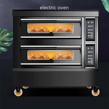 Customized 3 Deck 6 Trays Commercial Electric Oven Bread Baking Oven