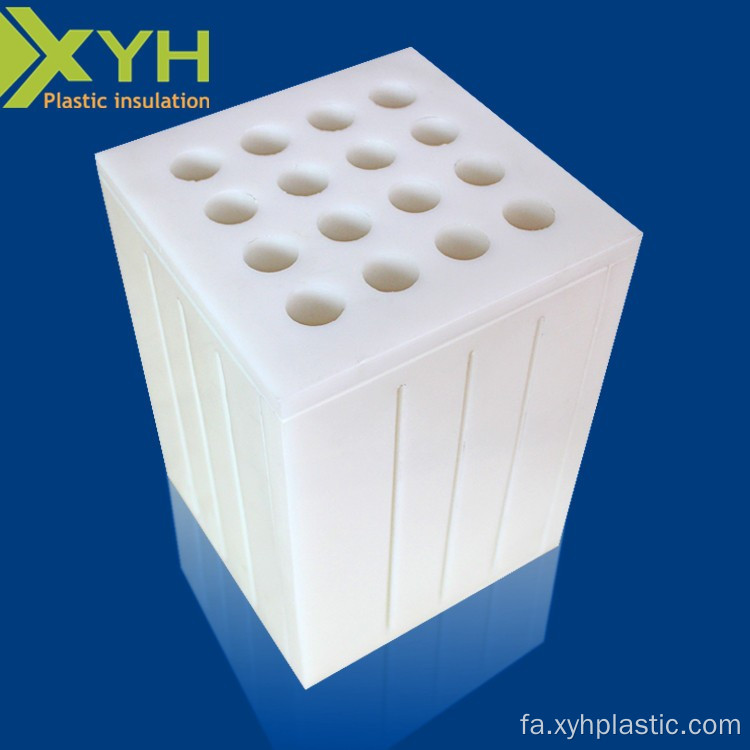 CNC uhmw PE قطعات پلاستیکی ورق مکانیکی لغزش