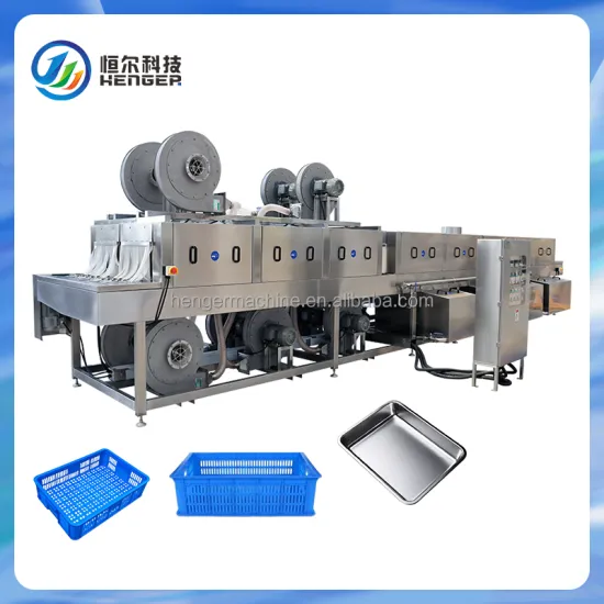 Factory Direct Stainless Steel Automatic Egg Tray and Plastic Crate Washer