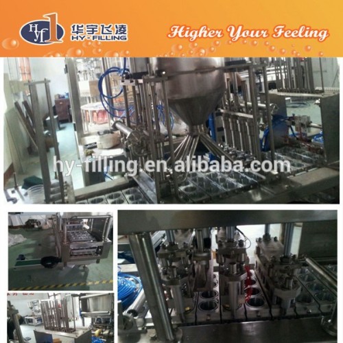 HY-Filling Automatic Grade and Filling Machine,Packaging Line Type jelly type cup filling and sealing machine