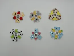 Acrylic Cartoon Fidget Spinner with Vibrant Animated Design
