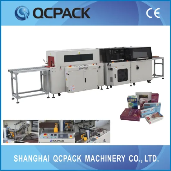 BTH-450+BM-500L CE approved automatic shrink film packing machine