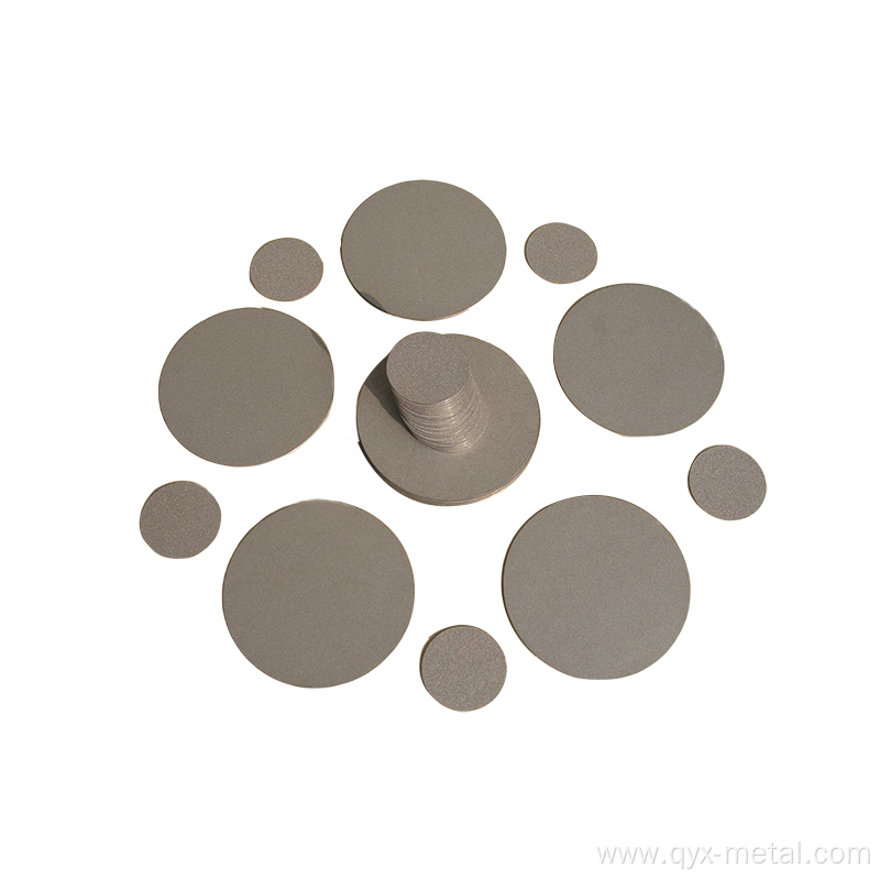Disc Titanium Filter Porous Sintered Foam Board
