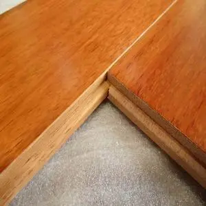 Golden Color Solid Kempas Timber Wood Flooring with T&G