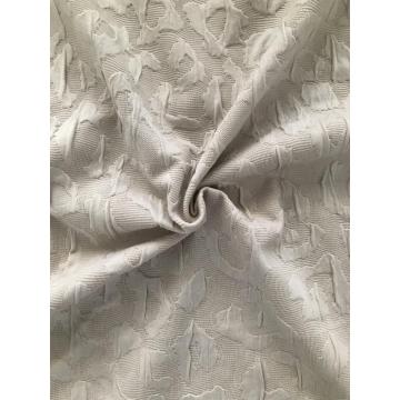 Zebra -Muster Polyester Doppelstrick