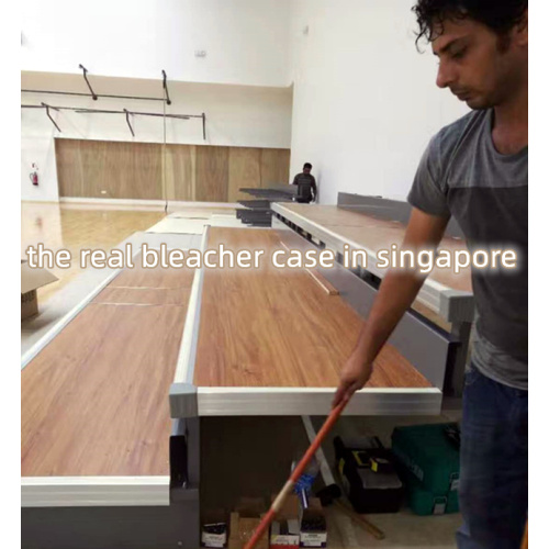 Portable Telescopic Bleachers for Stadiums and Gyms