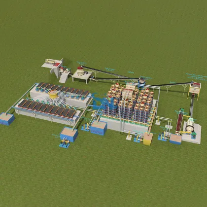 Zimbabwe Alluvial Chromite Ore Gravity Spiral Washing Plant