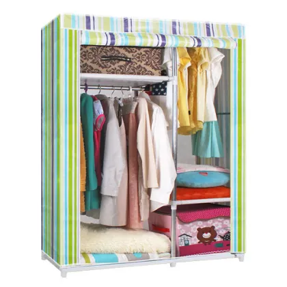 New dust-proof steel composite cloth wardrobe closet cabinet OR604