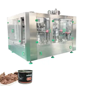Canned Minced Beef Filling and Sealing Machine for Wet Cat Food