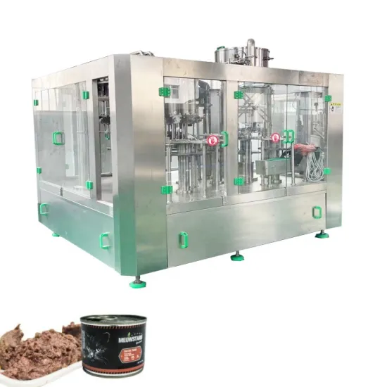 Canned Minced Beef Filling and Sealing Machine for Wet Cat Food