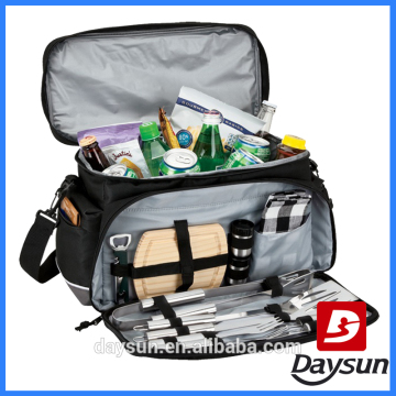 Picnic cooler bag and braai set