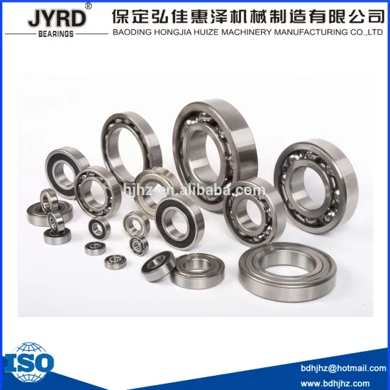 Radial insert deep groove ball bearing 6006ZZ high carbon bearing 6006RS