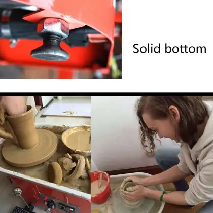 250W 110V Electric Pottery Wheel Electric Pottery Wheel Ceramic Machine Pottery Forming Machine DIY Ceramics Clay Art Work Craft