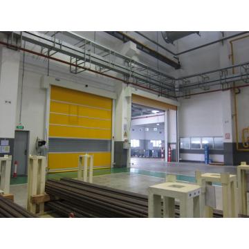 Automatysk PVC Roller Shutter Door mei galvanisearre ramt