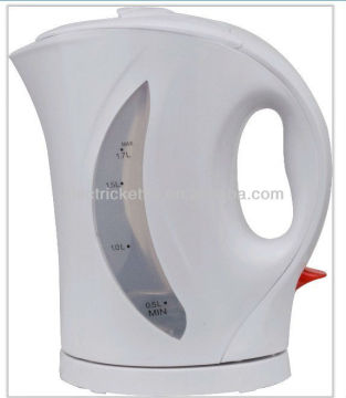 home appliance 1.7L immersed cordless plastic electric kettle