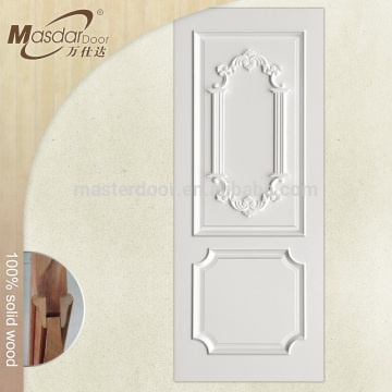 Modern style hollow core wood restaurant entry door