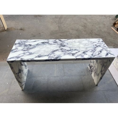 Modern Luxury Genuine Marble Hallway Decor Console Table
