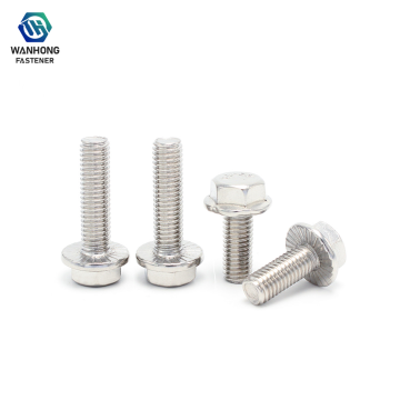 Boulon à bride hexagonale polyvalent avec fonction de dispersion de charge