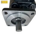 Excavator dual gear pump