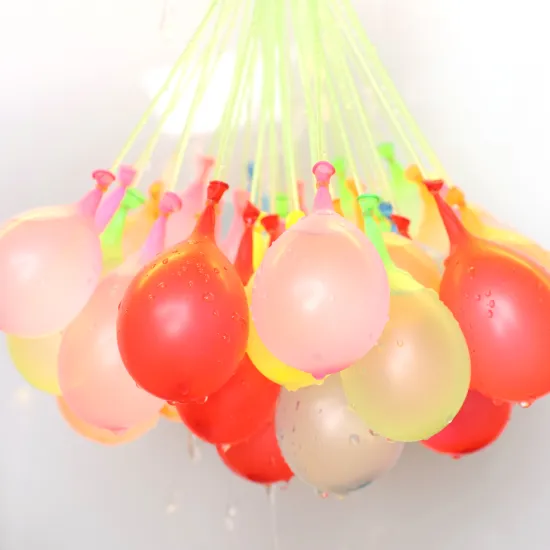 Wholesale Reusable Party Water Balloons: Self-Sealing, Refillable, and Quick-Fill Latex Balloons from China