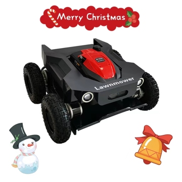 holiday sale: versatile remote control lawn mower - electric, gas, or oil options available