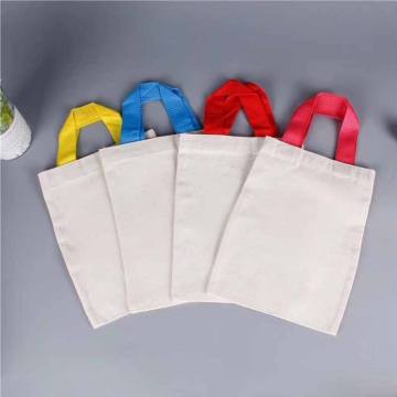 Kids Portable Shopple Double Sided Cotton Tote Bag