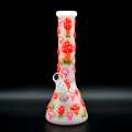 Night Glow Red Rouge Mushroom 3d Cartoon Bong, Fumer Bong