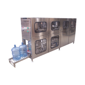 Automatic Bottle Washing, Filling, and Capping Machinery for 5 Gallon Water Bottles with Wooden Packaging