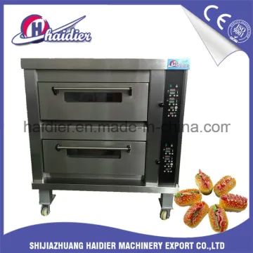 Bread Cake Pizza Deck Oven Baking Gas Convection Oven with Steam