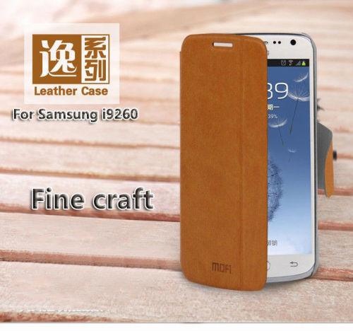 Washable Leather Protective Case Tear-resistant For Samsung I9260