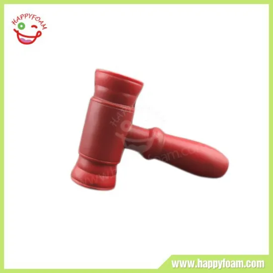 Pu anti stress ball JUDGE HAMMER shape / promotional gift for wholesaler