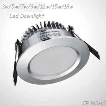 Kitchen Lighting 4.5inch LED Downlight 9W with 110mm Cut-out