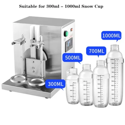 Commercial Portable Double Cup Boba Milk Tea Shaker Machine