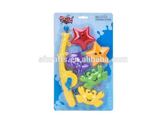 plastic children fishing game toys