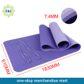 Yoga putih mat pvc tebal senaman kecergasan