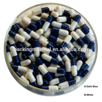 Size00 colorful edible empty hard gelatin capsules shell halal