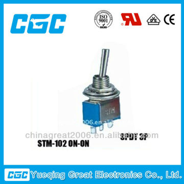 CGC MANUFACTURERS STM-102-A2 ON-ON 2a 250vac toggle switch