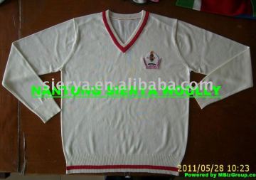 v neck pullover school uniform sweater