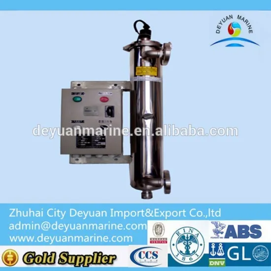 UV-sterilizer For Marine Sewage Treatment Plant