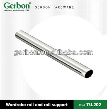 elliptical steel wardrobe tubes bed fittings