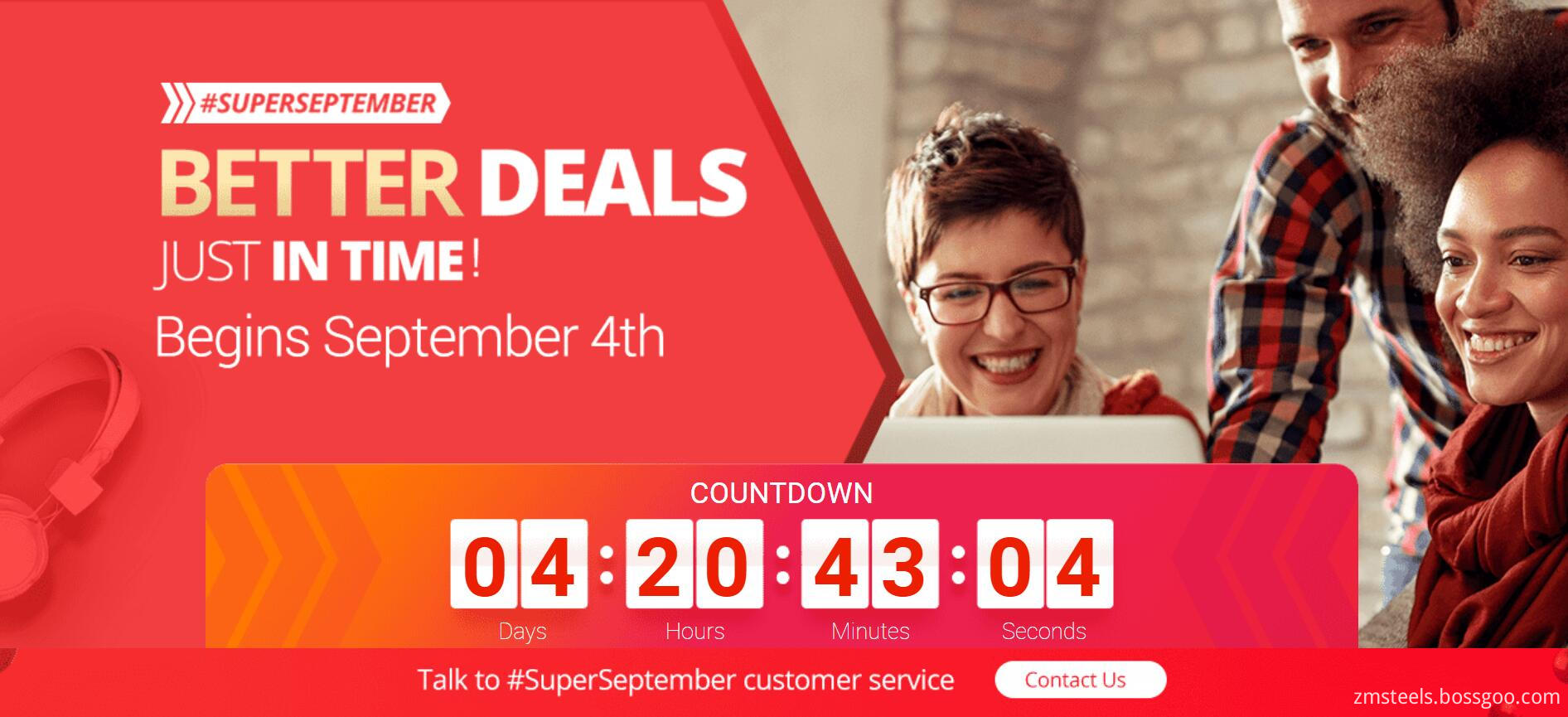 Super September on Alibaba Super September on Alibaba