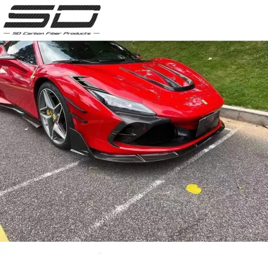 High-Quality M Style Dry Carbon Body Kits for Ferrari F8