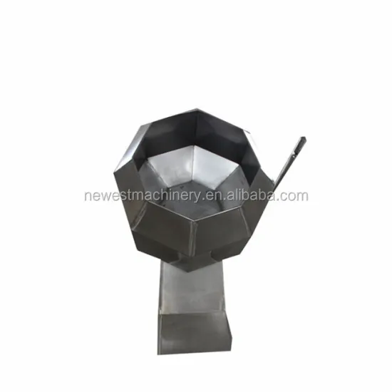 High Efficiency Snack Food Coating and Seasoning Mixer Machine for Flavored Popcorn
