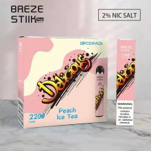 Breze 2200 puff ecigarette wegwerp vape pen