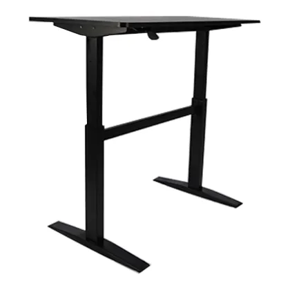 Durable Uplift Wooden CEO Black Standing Desk